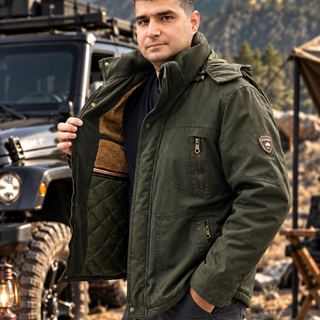 اورکت کتان سنگشور برند جیپ