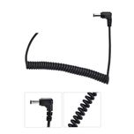 کابل فنری آداپتوری DC دو رشته فیش 5.5mm