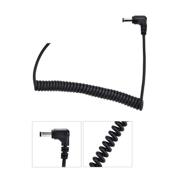 کابل فنری آداپتوری DC دو رشته فیش 5.5mm