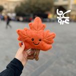 برگ پاییزی نارنجی