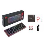 Keyoard Gaming REDRAGON K617 FIZZ Gray - White