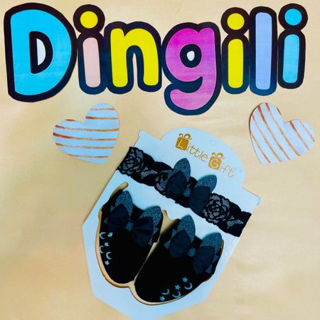 ست هدبند و جوراب طرح گوش خرگوشی