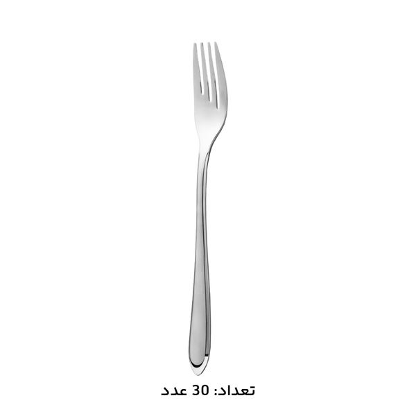سرویس قاشق، چنگال و کارد استیل 146 پارچه 30 نفره کابان مدل 192