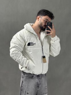 کاپشن نورث فیس سفید