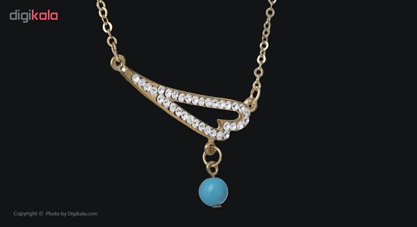 گردنبند زنانه مدل پر کد 01