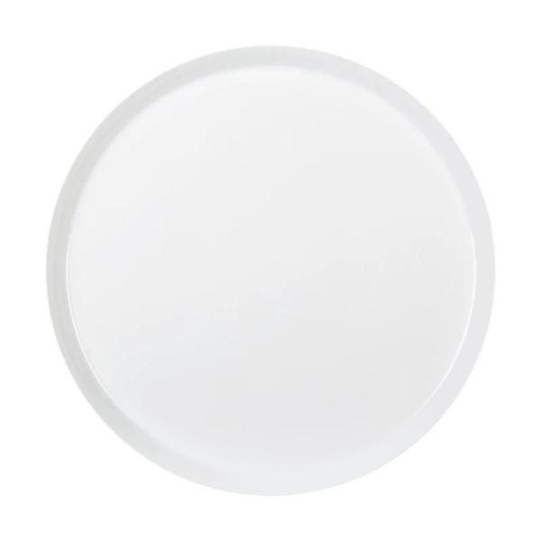 بشقاب غذاخوری زی مدل تخت 24 درجه یک بسته 6 عددی