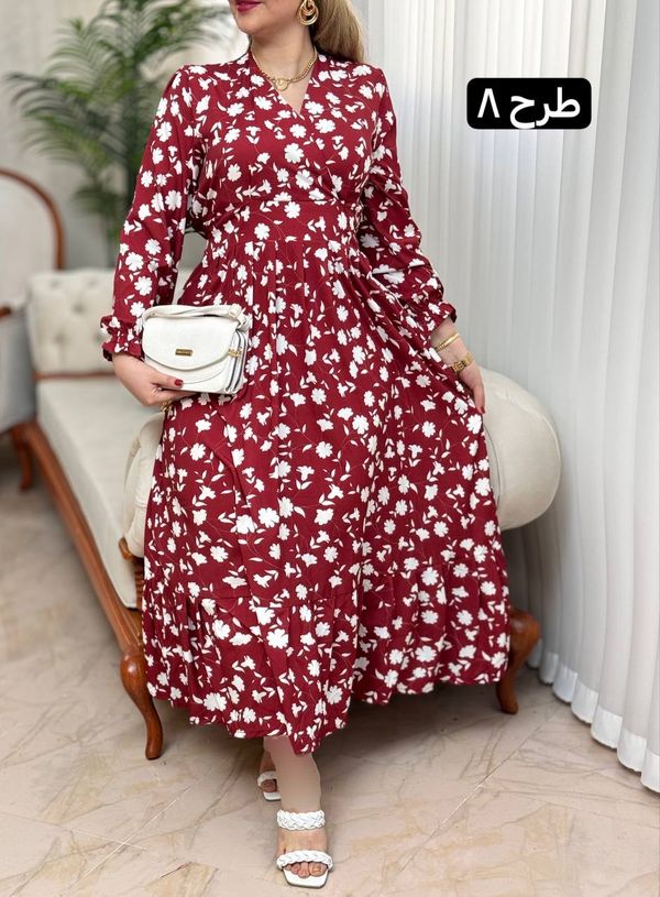 پیراهن فلور تیارا 2708