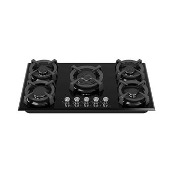 اجاق گاز شیشه ای ساباف 5 شعله مدلDG 561