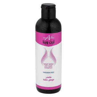 شامپو تقویت‌کننده و ترمیم کننده مو آرت وینا مدل جوانه گندم حجم 250 میلی‌لیتر