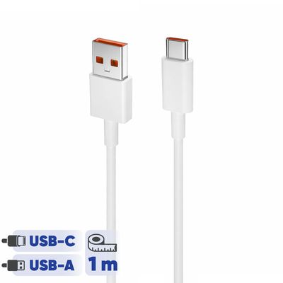 کابل تبدیل USB به USB-C نیبیوا مدل Fast 120 طول 1 متر