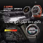 ساعت هوشمند 1.43 اینچی دیبت ویر مدل DM58-Legacy با بند سیلیکونی