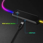 موس پد مخصوص بازی لومینوس مدل Luminous RGB MousePad