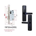 قفل هوشمند اکسل مدل EX-630 مجموعه 2 عددی