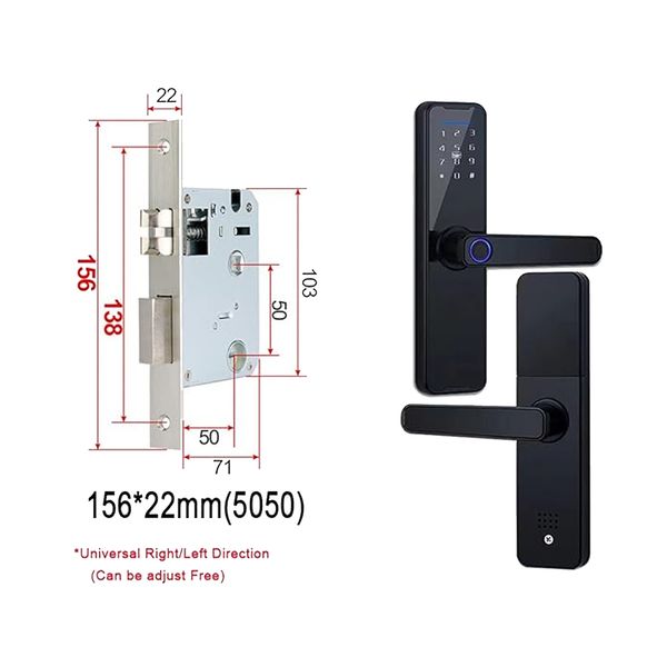قفل هوشمند اکسل مدل EX-630 مجموعه 2 عددی