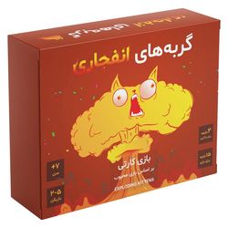 بازی فکری بردگیم فندقچه مدل گربههای انفجاری