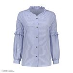 شومیز آستین بلند یقه گرد زنانه مدل غنچه