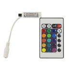 ریموت کنترل روشنایی مانی نور لامپ خمین مدل RGB