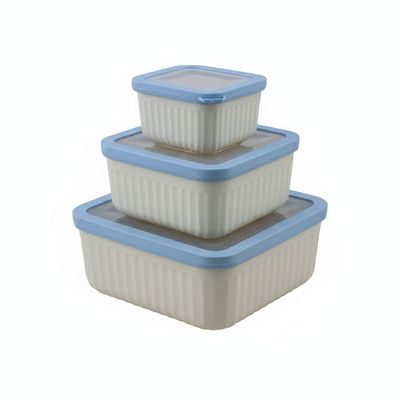 ظرف نگهدارنده کاپریس مدل مربع طرح پرایم مجموعه سه عددی