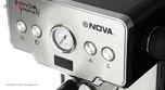 اسپرسوساز 1700 میلیلیتری نوا مدل NOVA NCM-128EXPS، مناسب تهیه اسپرسو، کافه لاته، موکا، کاپوچینو و ماکیاتو، دارای 1 عدد نازل قهو