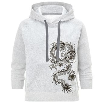  هودی مردانه طرح اژدها کد S296