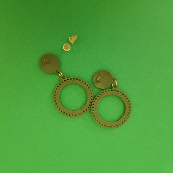 گوشواره زنانه مدل دایره 03