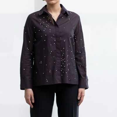 شومیز رکسان با سنگ دوزی