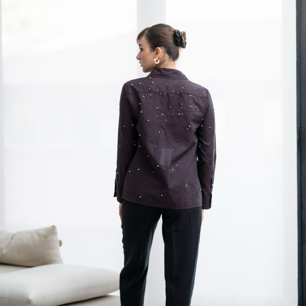 شومیز رکسان با سنگ دوزی