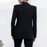 کت کتان اورسایز مشکی