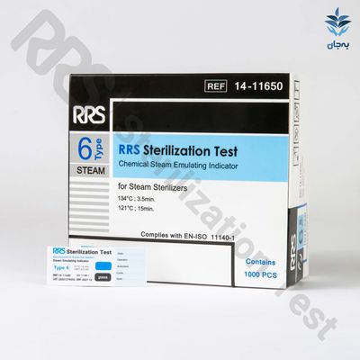 تست شیمیایی بخار تایپ 6 - (11650-14 RRS) - جعبه 1000 عددی