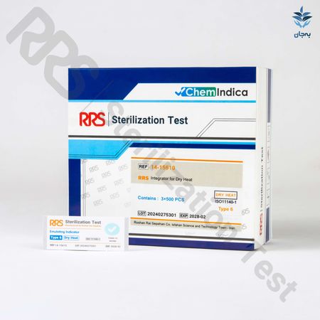 نشانگر شیمیایی حرارت خشک تایپ 6 (15610-14 RRS) - مخصوص استرلیزاسیون با دستگاه فور