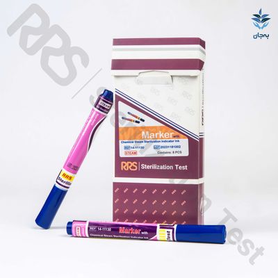 ماژیک با نشانگر استریلیزاسیون بخار  RRS - جعبه ۸ و ۱۰ عددی
