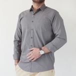 پیراهن لینن اسلپ مردانه تک جیب - کد 0071