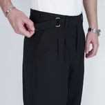 شلوار پارچه ای نیم بگ PHILIP PLEIN - رنگ مشکی