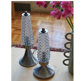 آباژور رومیزی با حباب آنتیک آرت‌‌دکو