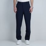 شلوار پارچه ای نیم بگ FERRAGAMO  – رنگ سرمه ای