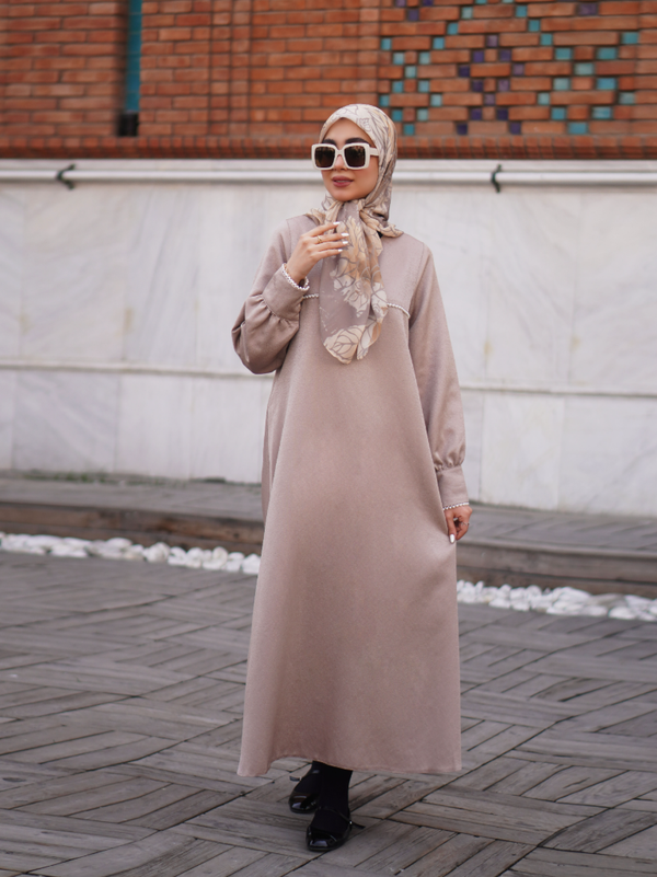 پیراهن مجلسی مرواریدی