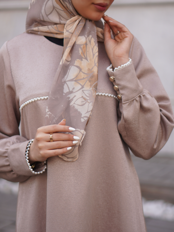 پیراهن مجلسی مرواریدی