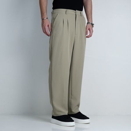 شلوار پارچه ای بگ AMIRI مدل پشت کش – رنگ سبز سدری