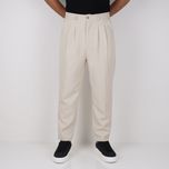 شلوار پارچه ای بگ AMIRI  مدل پشت کش – رنگ نباتی