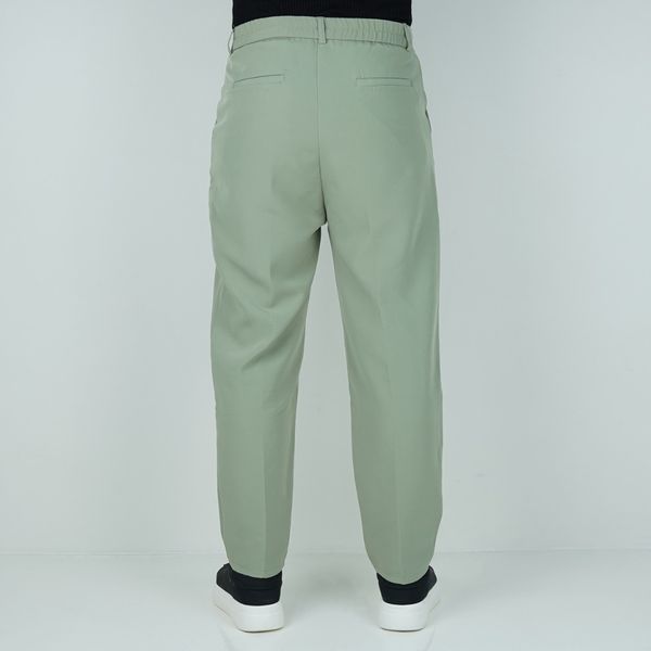 شلوار پارچه ای بگ AMIRI  مدل پشت کش – رنگ سبز پاستیلی