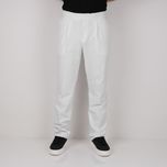 شلوار پارچه ای نیم بگ ZARA مدل سه دکمه - سفید