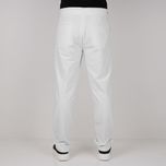 شلوار پارچه ای نیم بگ ZARA مدل سه دکمه - سفید