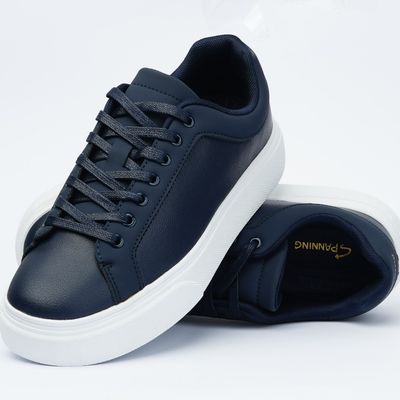 کفش بیسیک کفه تخت اسپنینگ - سرمه ای