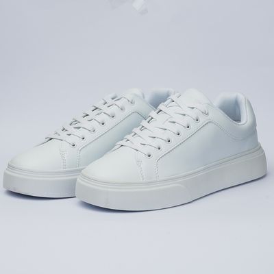 کفش بیسیک کفه تخت اسپنینگ - سفید