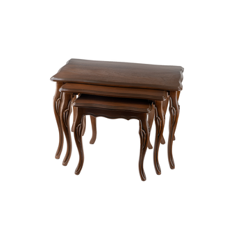 ست میز گلدکیش مدل گردویی کد GK217525