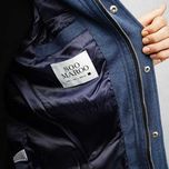 بلندشکت سومارو مدل زیپ دار - آبی نفتی