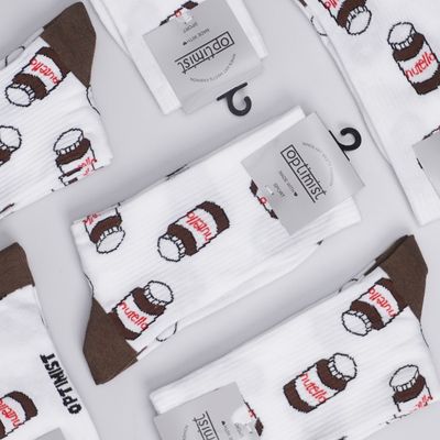 جوراب طرح NUTELLA کد 211028
