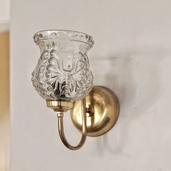 چراغ دیواری با حباب