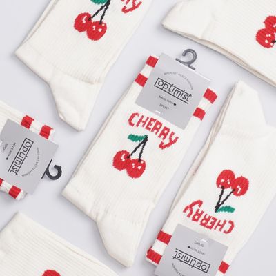 جوراب طرح CHERRY کد 211037