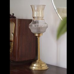 چراغ برنجی رومیزی 1018